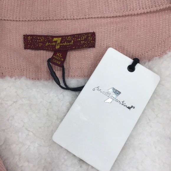 7For AllMankind Faux Shearling Lined Corduroy Jack - Picture 3 of 8